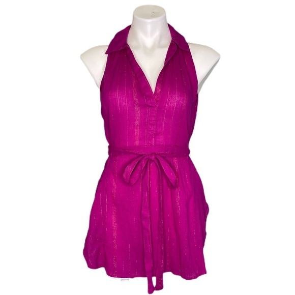 NWOT Maeve Fuchsia Sleeveless Top - Picture 2 of 9
